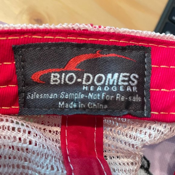 Bio-Domes Rare Betty Boop Pink Embroidered Salesman Sample Snapback Hat - Picture 10 of 10